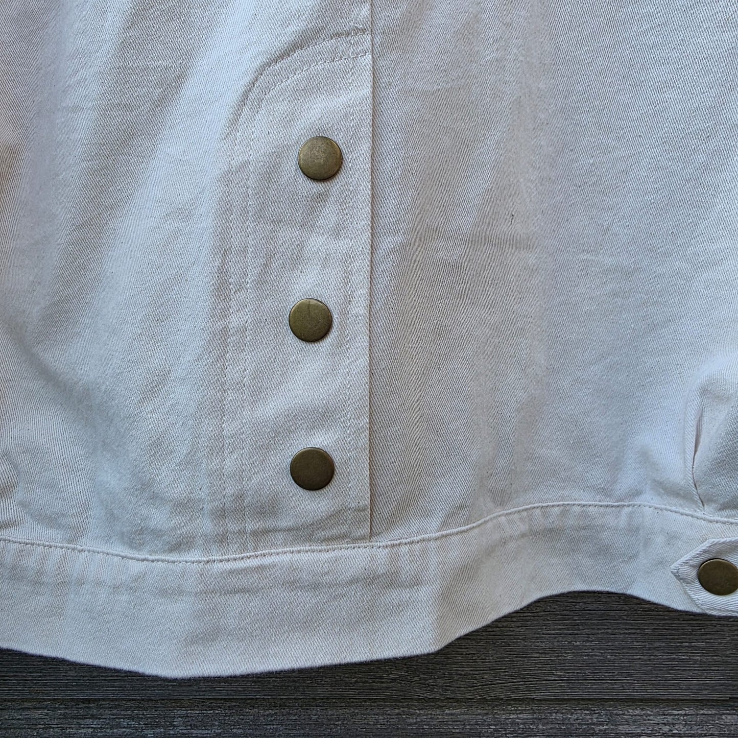 Veste denim Iris - Blanc
