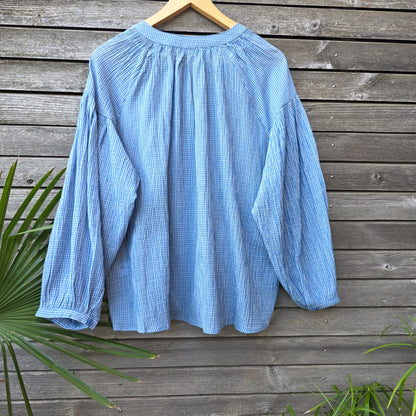 Chemise Perle - Bleue