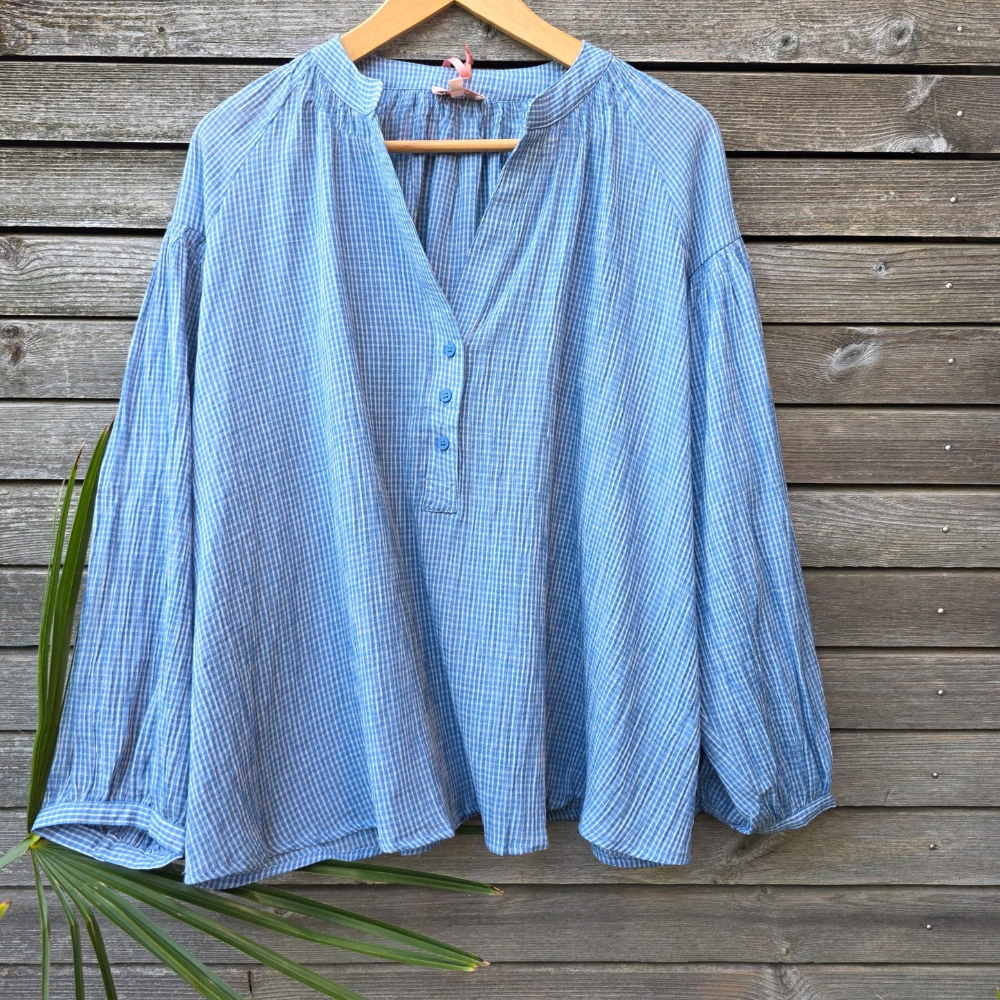 Chemise Perle - Bleue