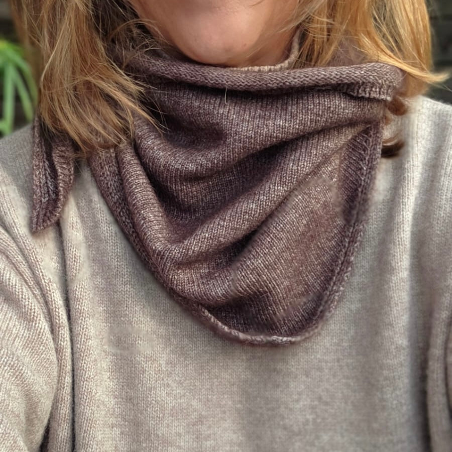 Écharpe Ava Triangle - Laine & Cachemire