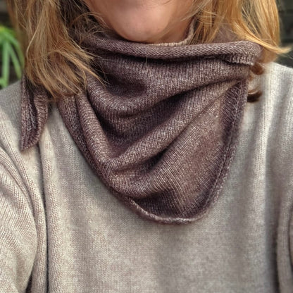 Écharpe Ava Triangle - Laine & Cachemire