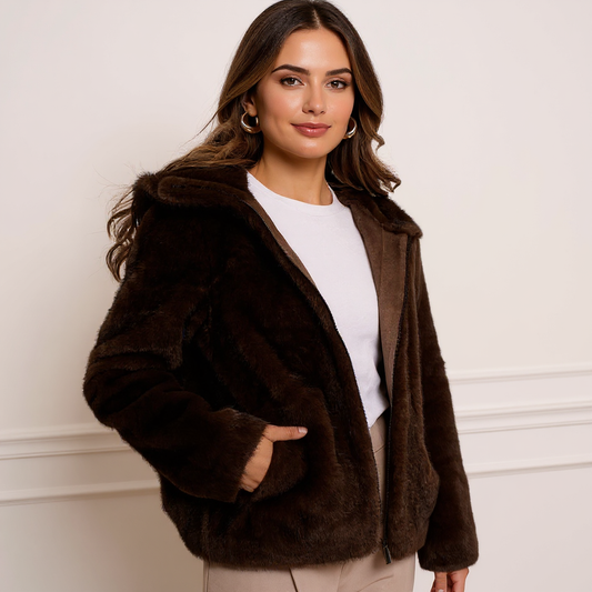 Manteau Élyne fourure