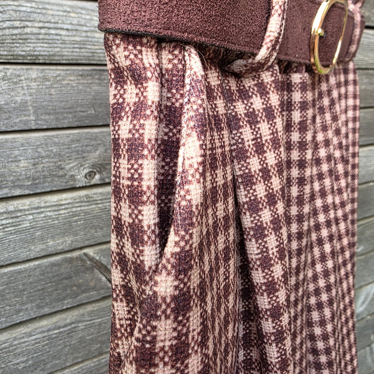 Pantalon Capri Velours