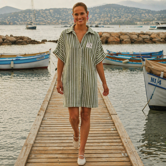 Robe Palma éponge - Kaki