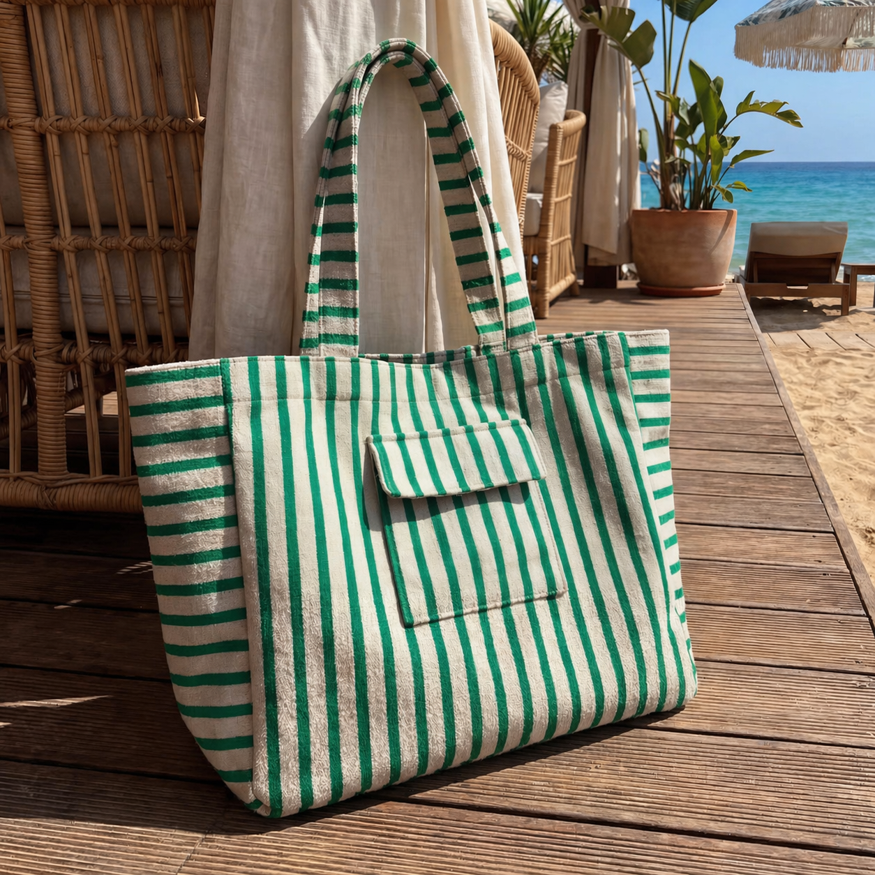 Sac Cap Ferret - Vert