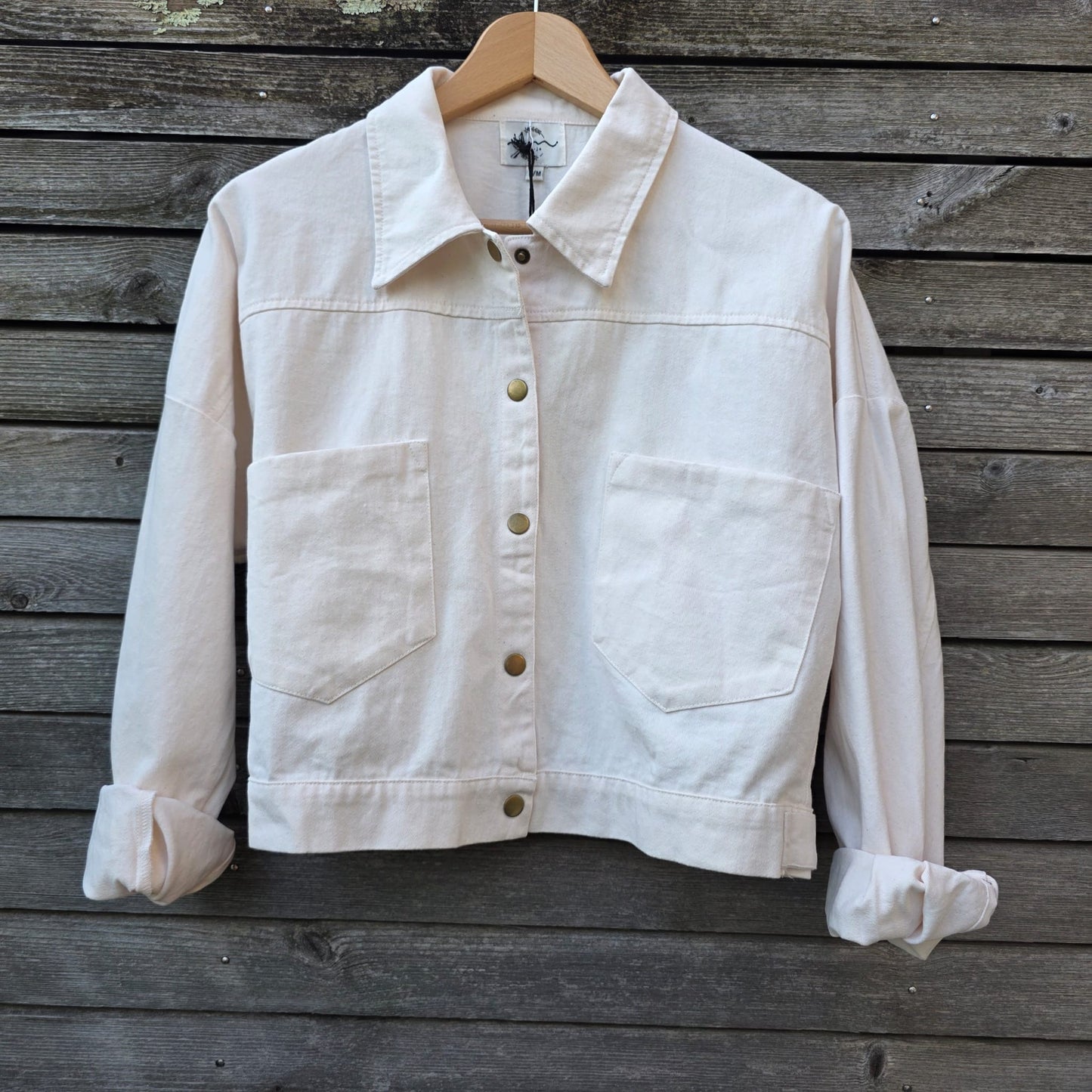 Veste denim Iris - Blanc