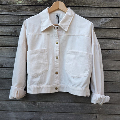 Veste denim Iris - Blanc