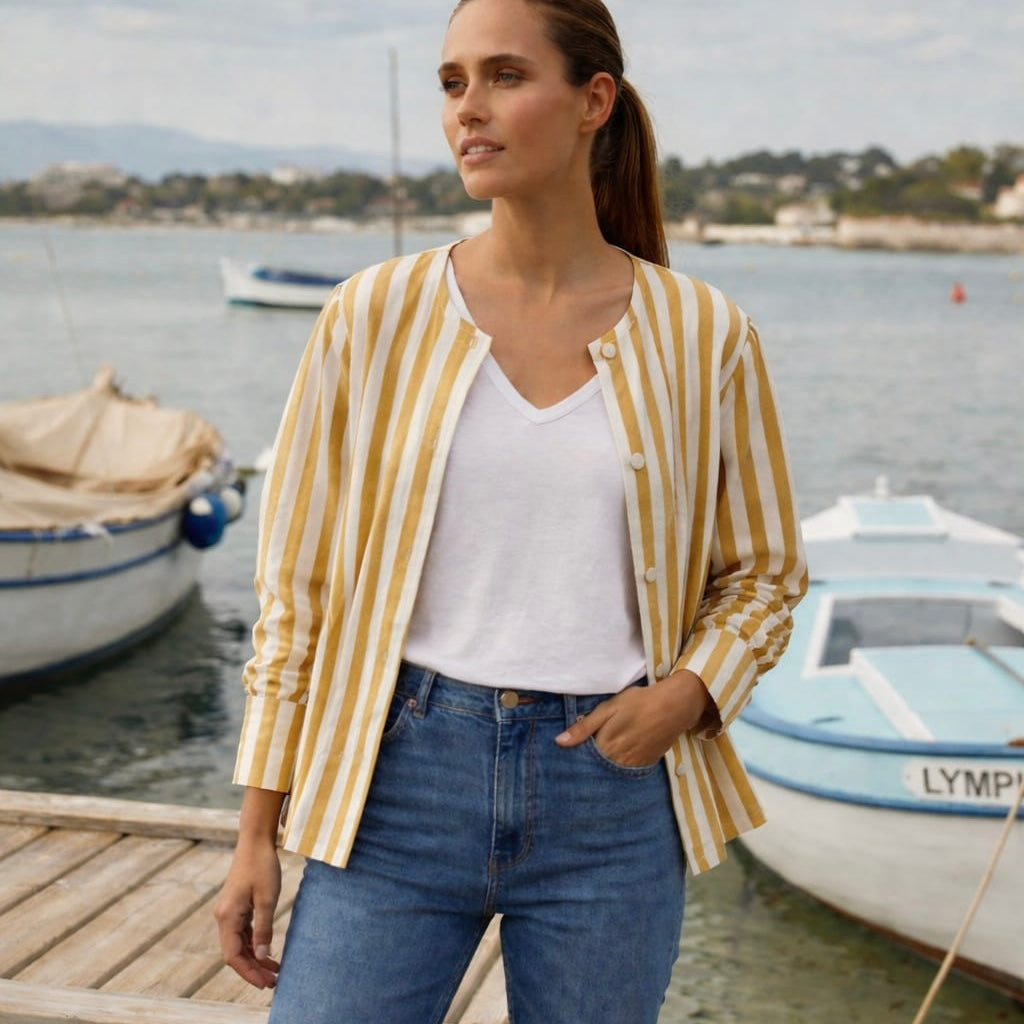 Veste Riviera - Beige Foncé
